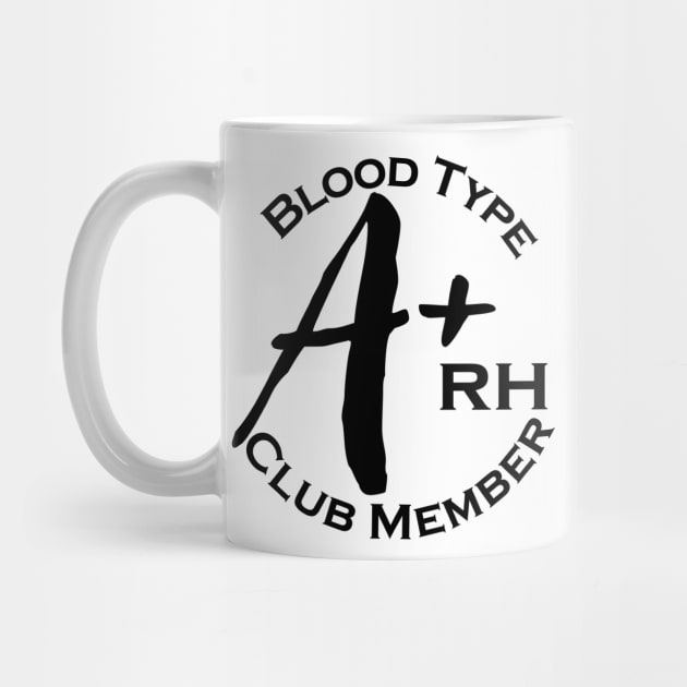 Blood type A plus club member by Czajnikolandia